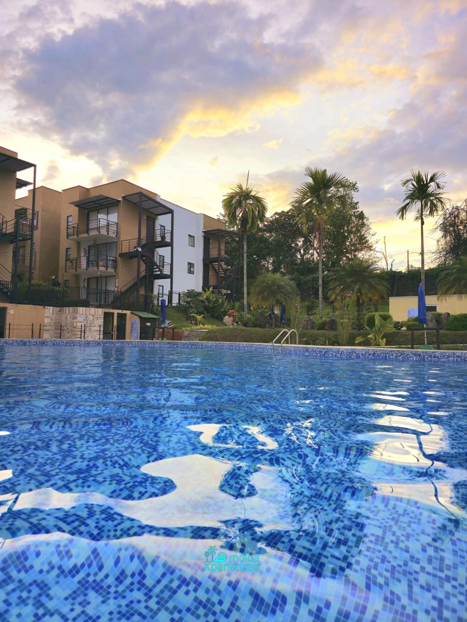 Apartamento Privado Vacacional A 5M Del Aeropuerto, 20 Minutos Del Parque Del Cafe Y Centro De Armenia Con 4 Piscinas, 3 Jacuzzi, Sauna By Molca Xperiences 2H Exterior foto