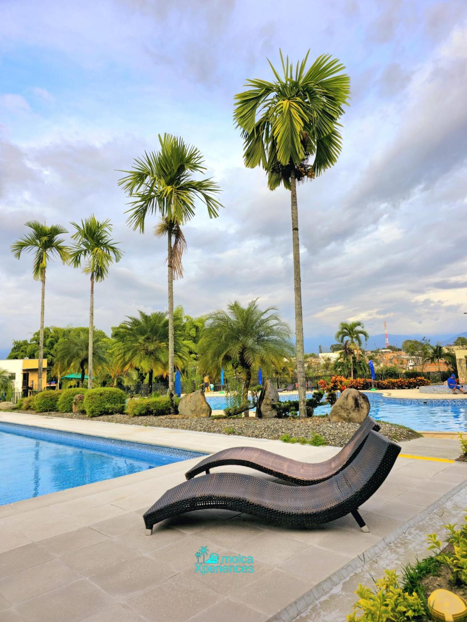 Apartamento Privado Vacacional A 5M Del Aeropuerto, 20 Minutos Del Parque Del Cafe Y Centro De Armenia Con 4 Piscinas, 3 Jacuzzi, Sauna By Molca Xperiences 2H Exterior foto